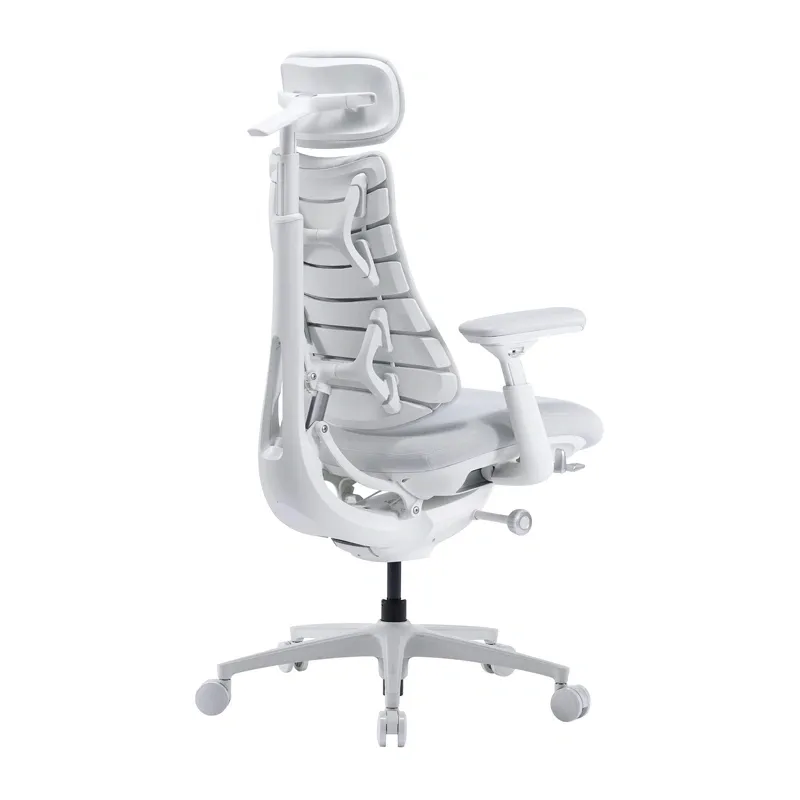 Krzesło Ergonomiczne LIBERNOVO Omni Pro 45cm - Białe