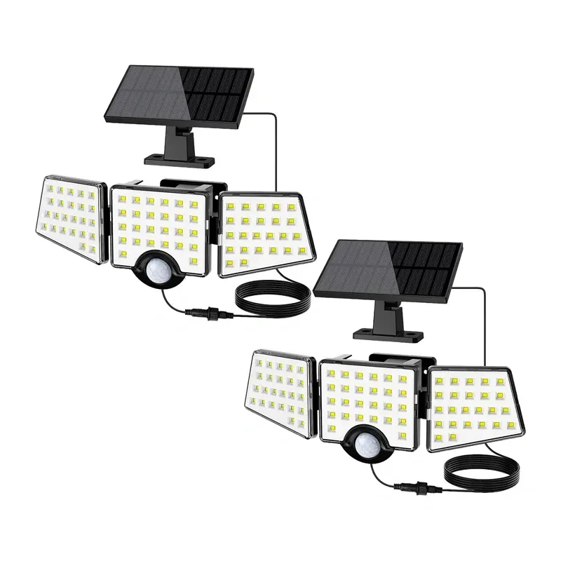 Lampa Solarna LEPRO 640005-DW-2 Z Czujnikiem Ruchu 1000 Lm - 2 szt