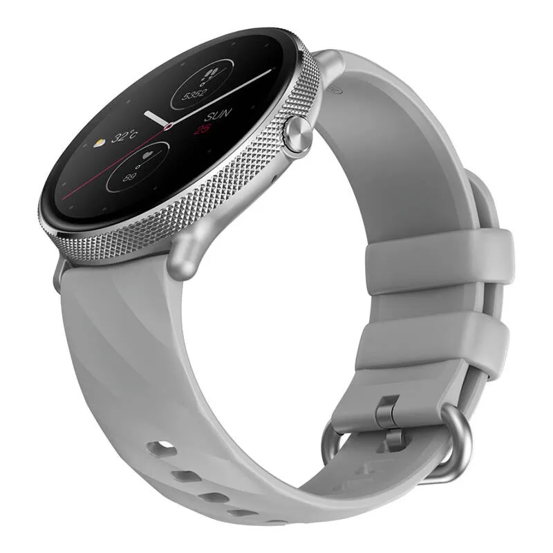 Smartwatch ZEBLAZE GTR 3 Pro 1.43" Always-On 260mAh - Srebrny