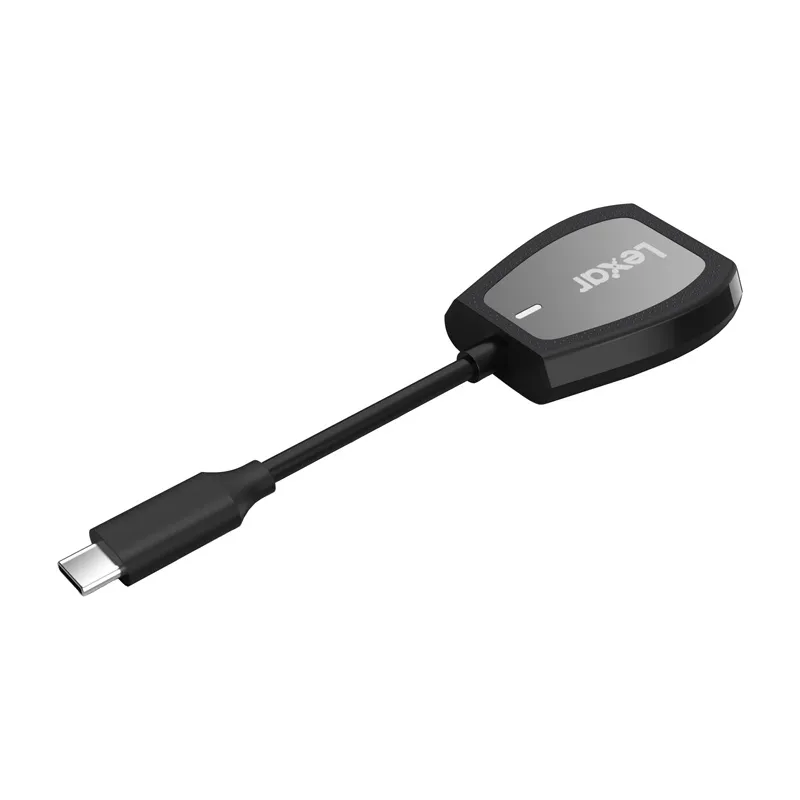 Czytnik Kart LEXAR Dual-Slot SD/MicroSD USB-C Do 312 MB/S