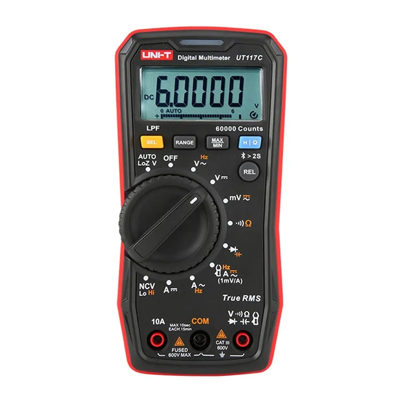 Cyfrowy Multimetr UNI-T UT117C True RMS Do 600V