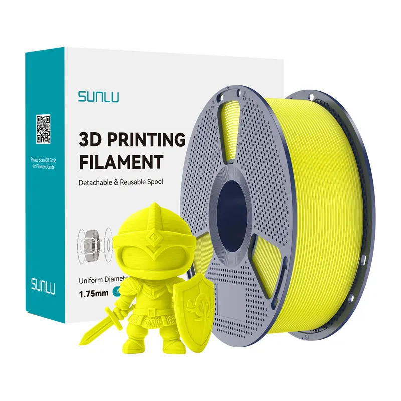 Filament SUNLU PLA+ Do Druku 3D 1,75 mm - Żółty