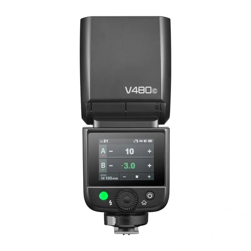 Lampa Błyskowa TTL GODOX V480 Do Canon - Ekran Dotykowy