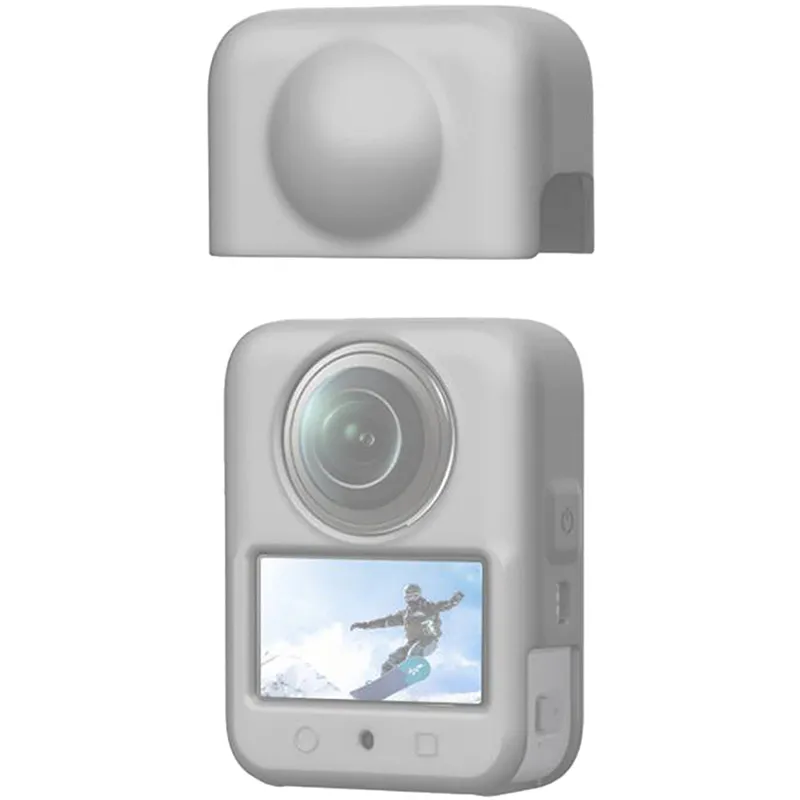 Osłona Silikonowa PULUZ DJI Osmo 360 Z Soczewką - Szara