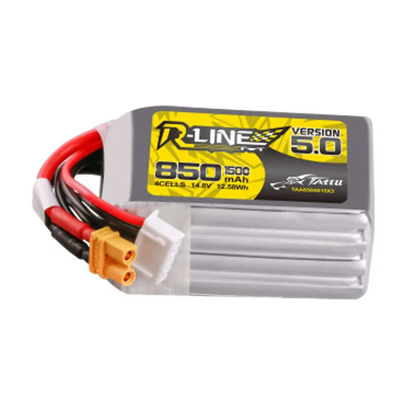 Akumulator TATTU R-Line 5.0 850mAh 14.8V 150C XT30U-F