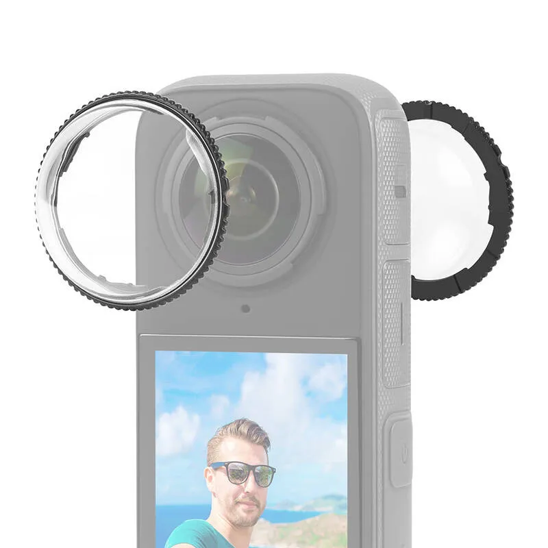 Osłona Obiektywu PULUZ INSTA360 X4 Poliwęglan