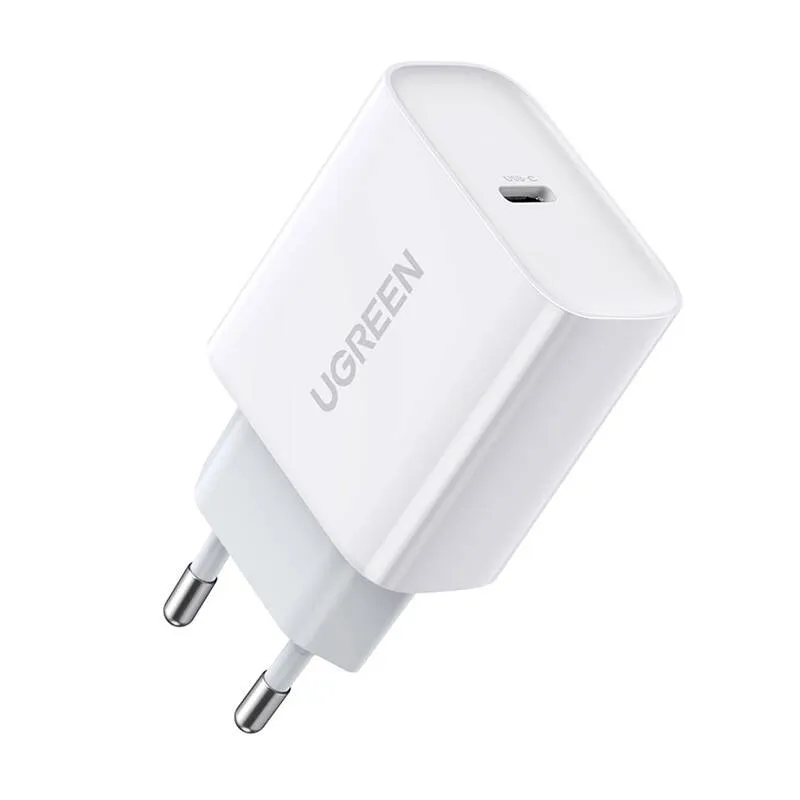 Ładowarka Sieciowa UGREEN CD137 20W USB-C PD3.0 - Biała