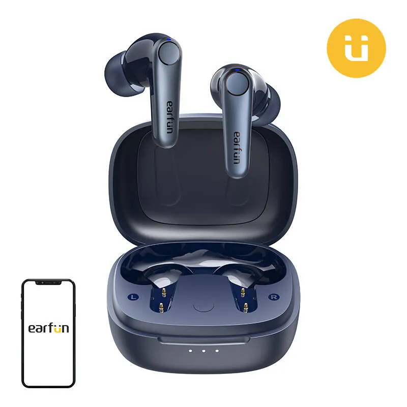 Słuchawki TWS EARFUN Air Pro 3 Z ANC Bluetooth 5.3 - Niebieskie
