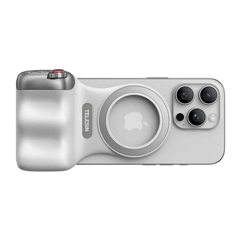 Uchwyt Magnetyczny TELESIN MagSafe Fun Shot GRIP2 - Biały