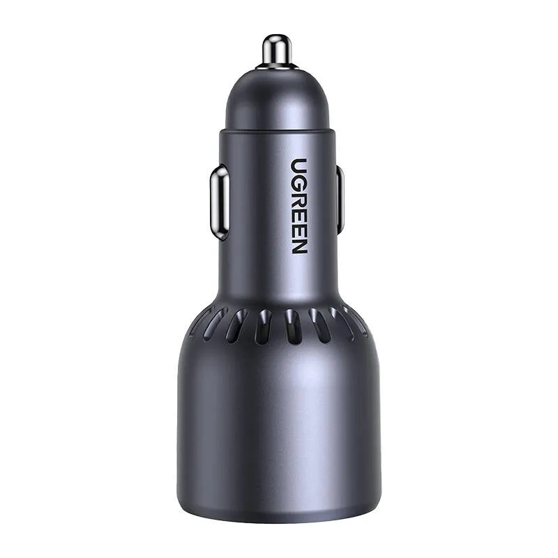 Ładowarka Samochodowa UGREEN EC703 75W USB+2X USB-C - Czarna