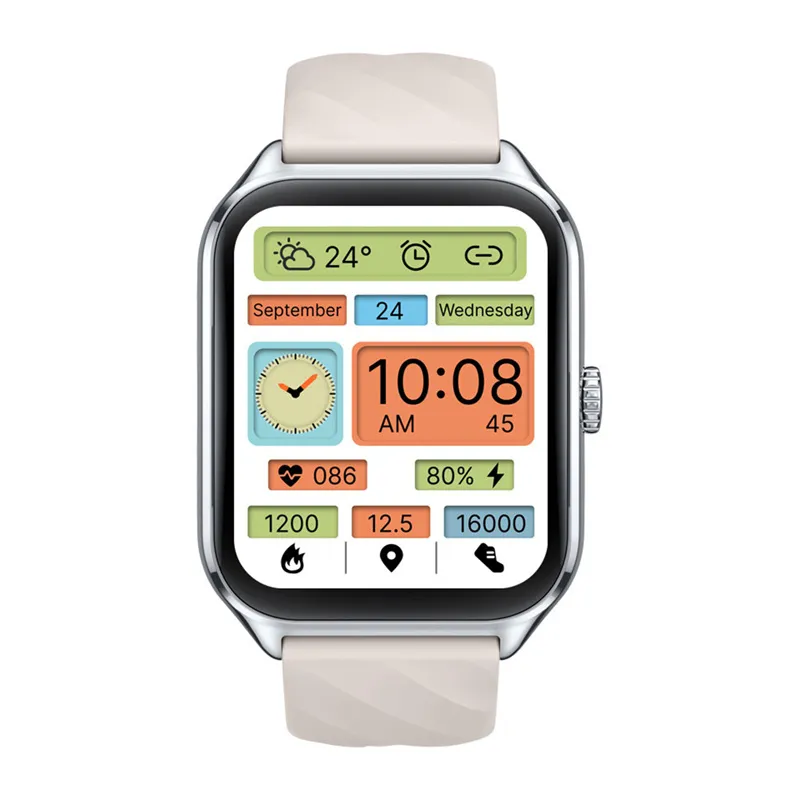 Smartwatch ZEBLAZE GTS 4 AMOLED Pulsometr Pulsyksometr - Srebrny