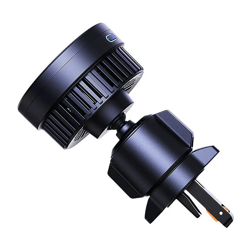 Uchwyt Samochodowy BASEUS MagPro Z Ładowarką QI2 15W - Czarny