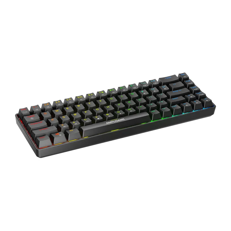 Klawiatura Mechaniczna FIFINE GK1 65% RGB - Czarna