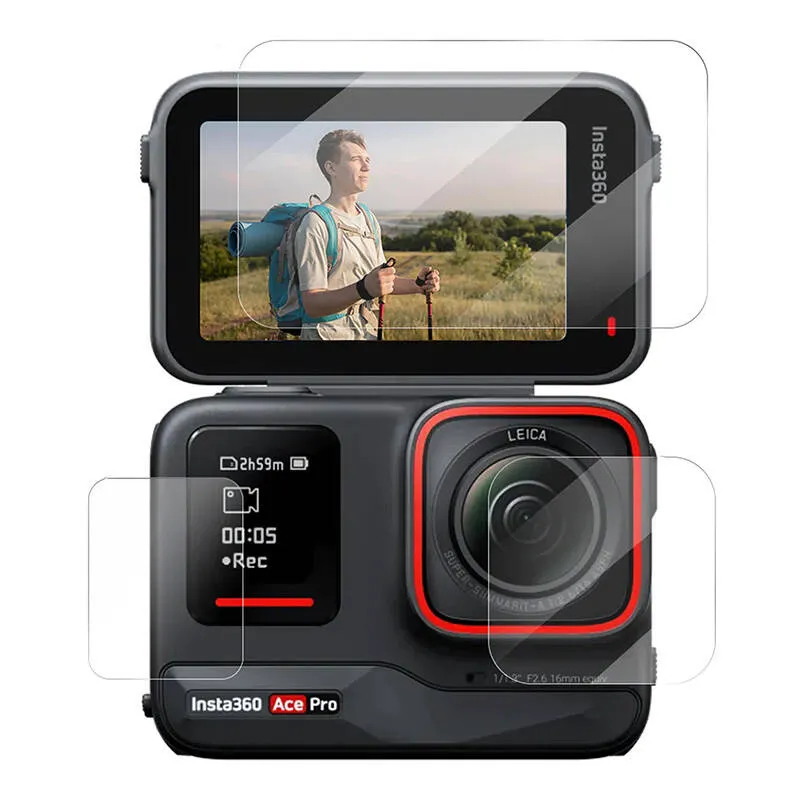 Szkło Hartowane TELESIN Do INSTA360 Ace/Ace Pro
