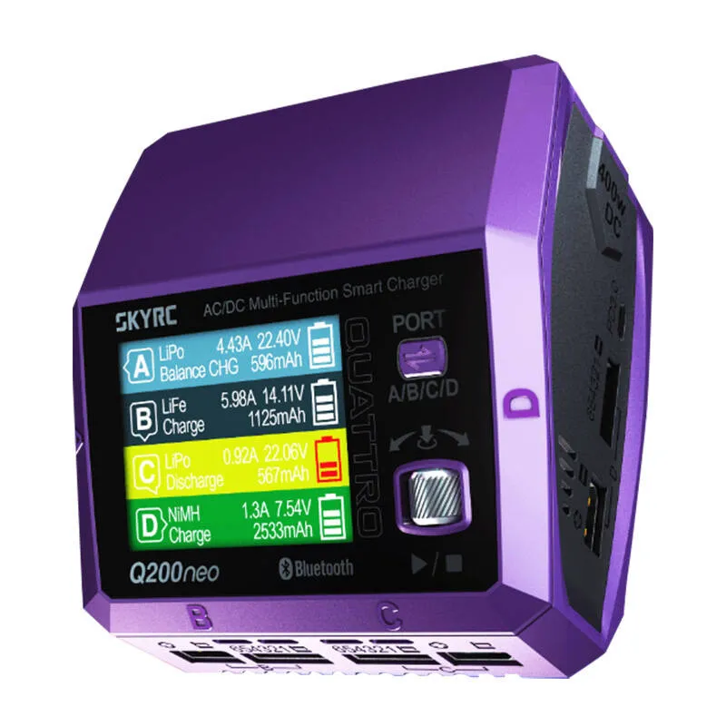Ładowarka SKYRC Q200NEO 4-KANAŁOWA 400W