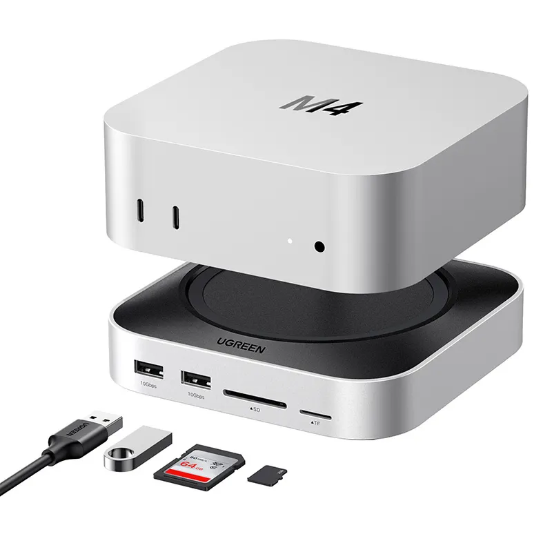 Stacja Dokująca USB-C UGREEN CM841 11w1 - Szara