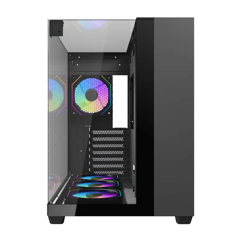 Obudowa Komputerowa DARKFLASH TH285 ATX + 4 Wentylatory - Czarna