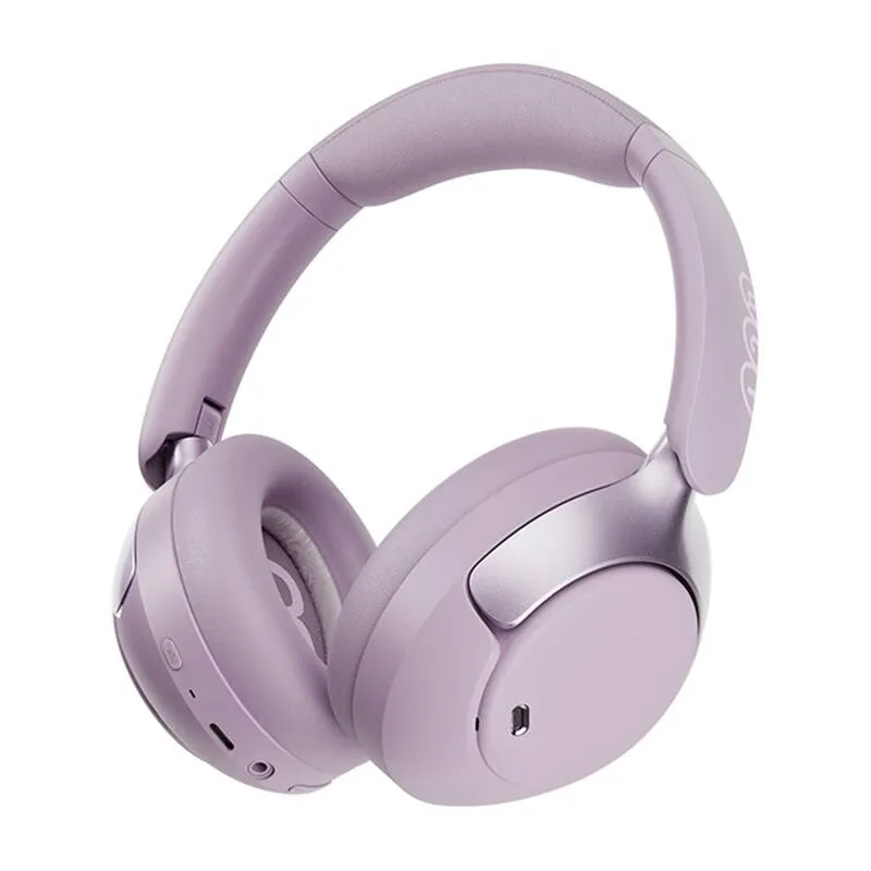 Słuchawki Bezprzewodowe QCY H3 Pro ANC Bluetooth 5.4 - Fioletowe