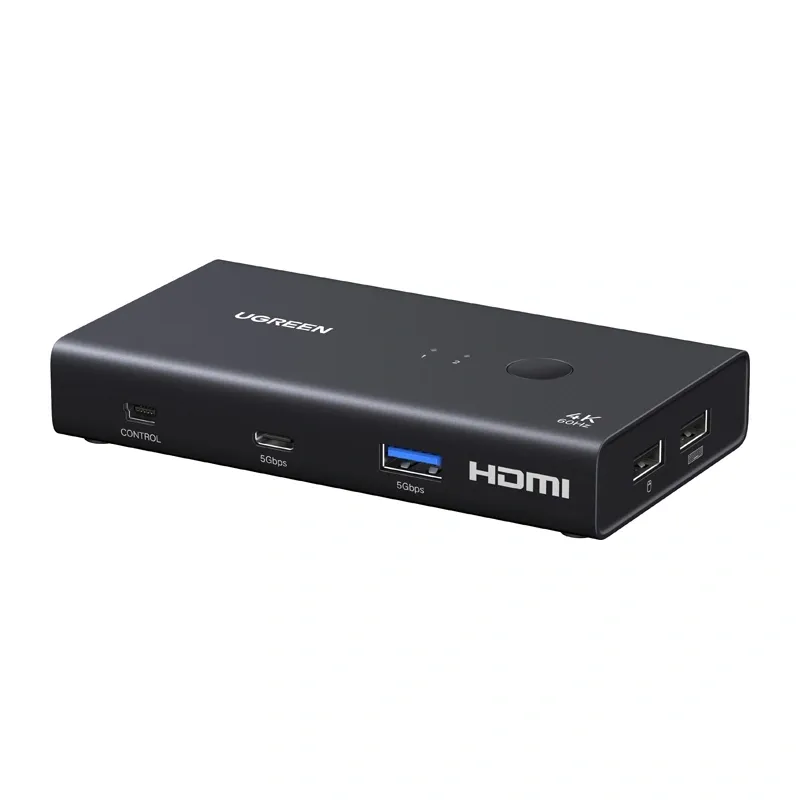 Przełącznik KVM UGREEN AK502 2 Wejścia 1 Wyjście HDMI 4K