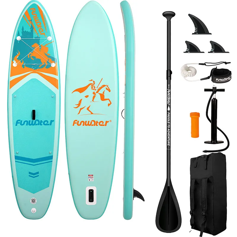 Deska SUP FUNWATER SUPFW70A 3,5m - Turkusowa