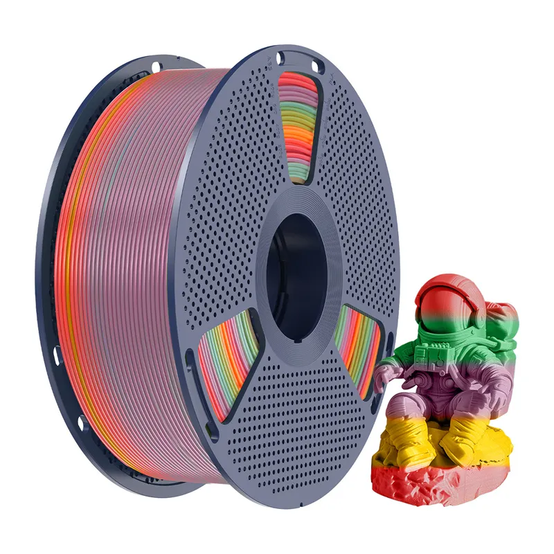 Filament SUNLU PLA 1.75mm 1kg Rainbow 01 - Tęczowy