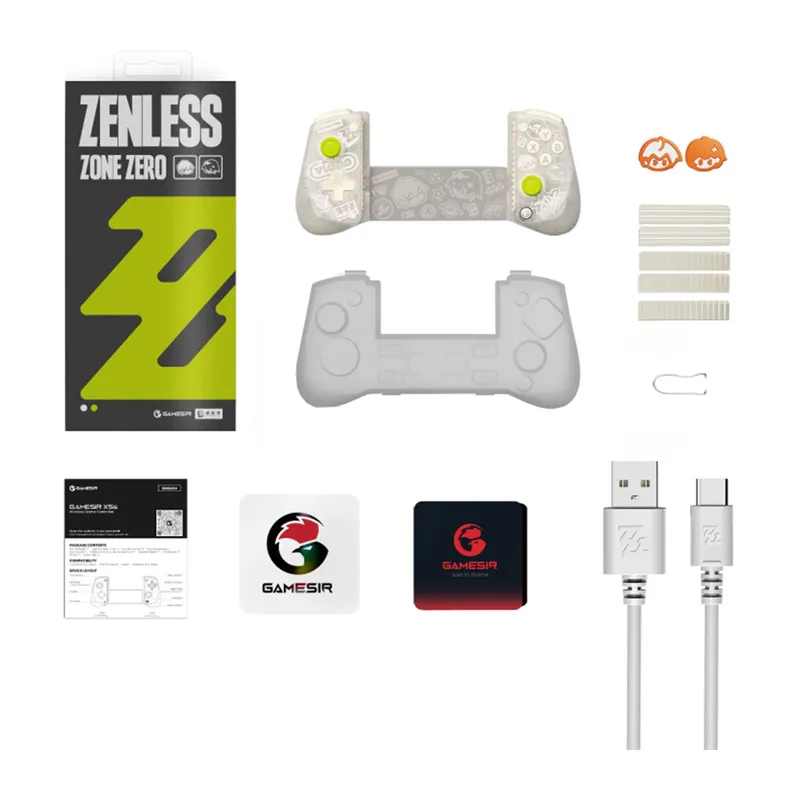 Kontroler Mobilny GAMESIR X5S Hall Effect Bluetooth USB-C - Biały