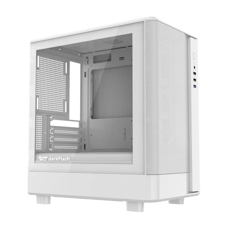 Obudowa Komputerowa DARKFLASH DB330M Mesh Kompaktowa - Biała