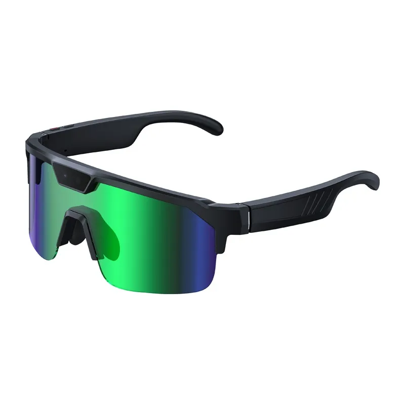 Sportowe Okulary AI ZEBLAZE Q01 Z Kamerą 8MP - Zielone