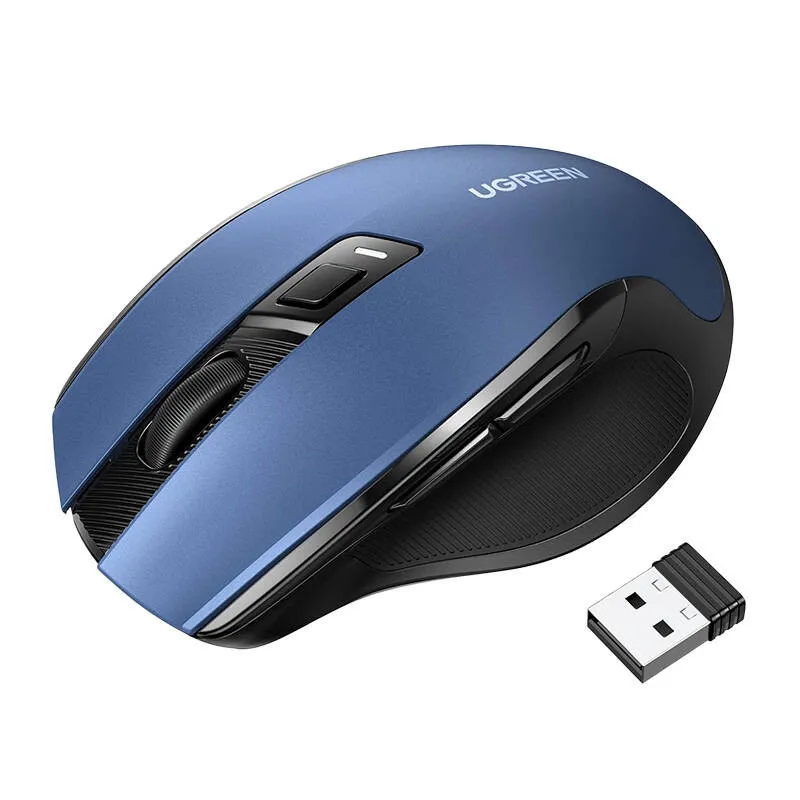 Mysz Bezprzewodowa UGREEN MU006 2.4GHZ Bluetooth 5.0 - Granatowa