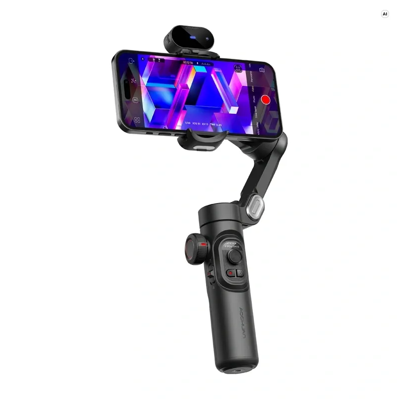Gimbal AOCHUAN XE Stabilizator Do Smartfona Z AI 600 Min - Czarny
