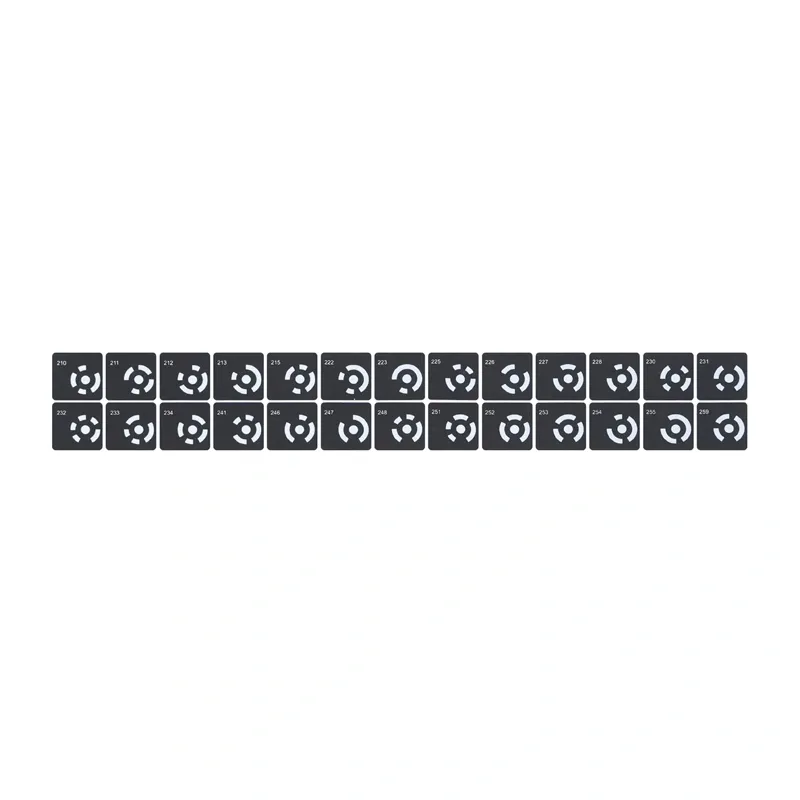 Samoprzylepne Markery REVOPOINT Do Skanowania 3D - 208 szt