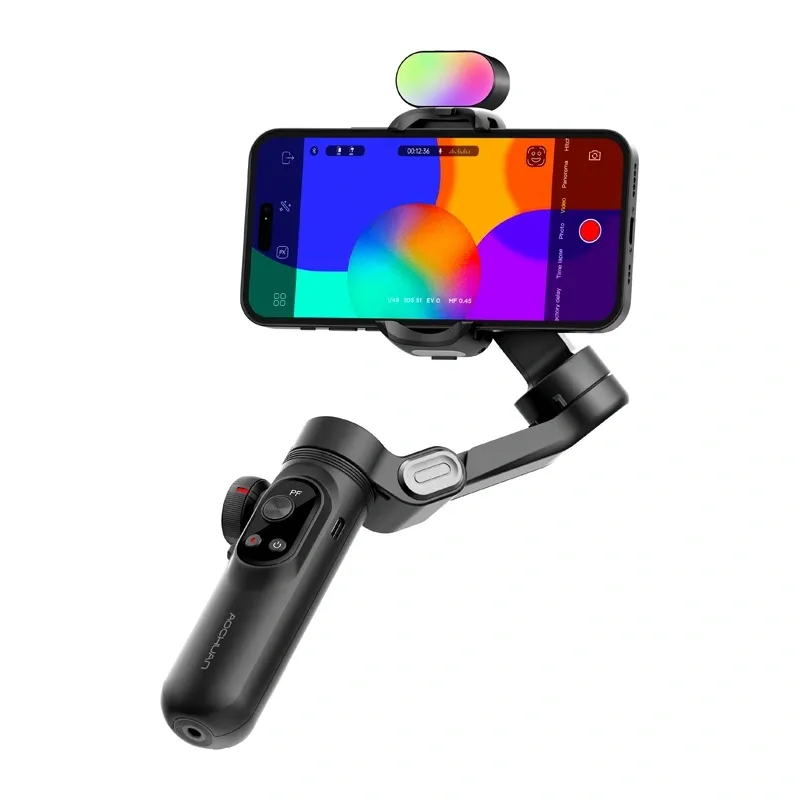 Gimbal AOCHUAN X Pro Stabilizator 3-OSIOWY RGB - Czarny