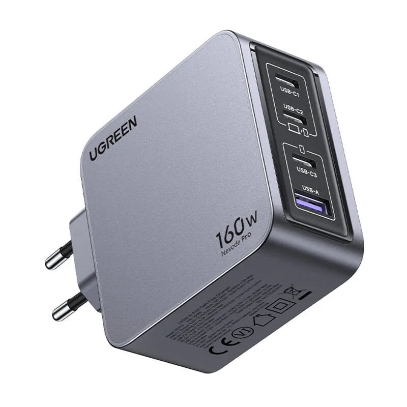 Ładowarka Sieciowa UGREEN Nexode Pro 160W - Szara