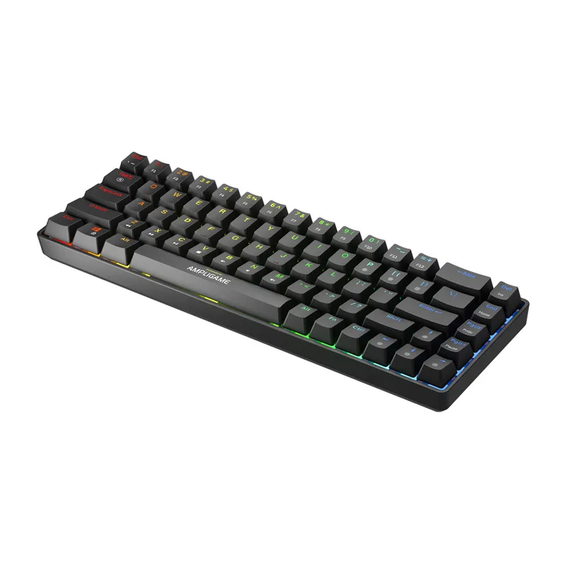Klawiatura Mechaniczna FIFINE GK1 65% RGB - Czarna