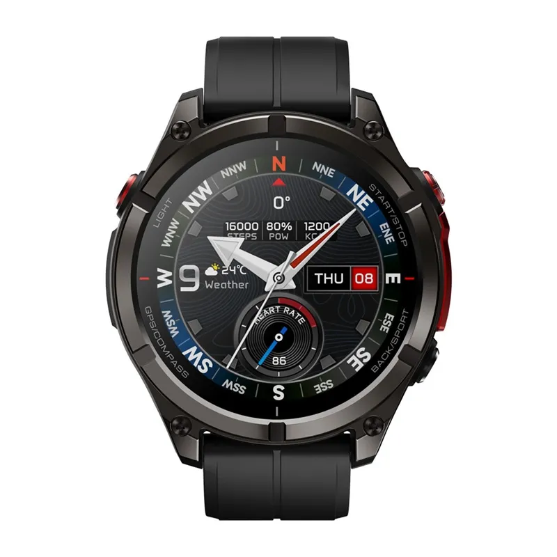 Smartwatch ZEBLAZE Stratos 4 Pro 1,43" AMOLED GPS - Czarny