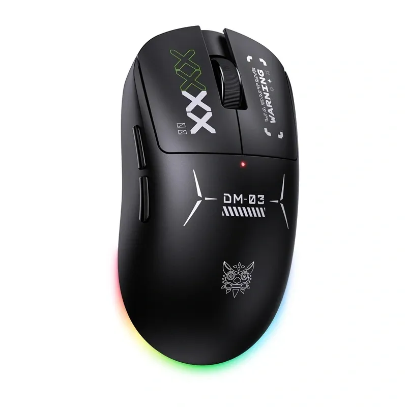 Mysz Gamingowa ONIKUMA DM03 RGB 24000 DPI - Czarna