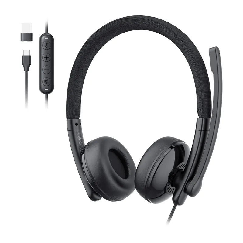 Słuchawki Z Mikrofonem EMEET GeniusCall HS50 USB-A/USB-C