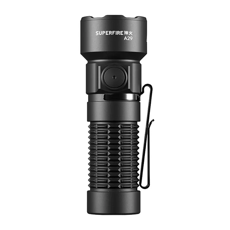 Latarka SUPERFIRE A29 USB-C 15W 1450LM - Czarna