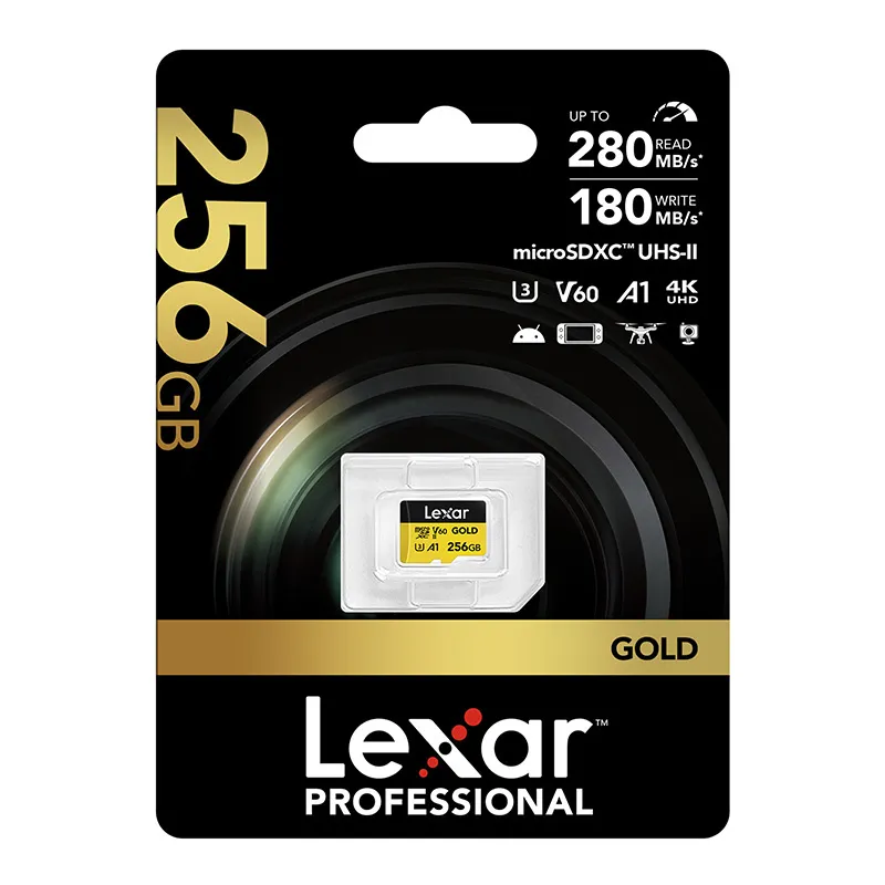 Karta Pamięci LEXAR GOLD MicroSDXC 256GB UHS-II