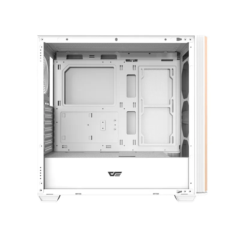 Obudowa Komputerowa DARKFLASH DS900WS ATX Bez Wentylatorów - Biała