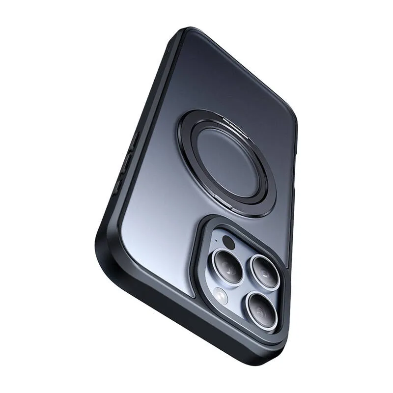 Etui MCDODO PC-4932 MagSafe Ze Stojakiem Do IPhone 16 Pro - Czarne
