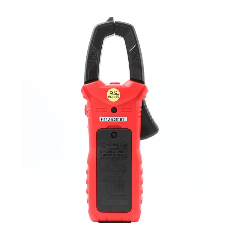 Miernik Cęgowy HABOTEST HT206A Cyfrowy Do 600V - Czarny