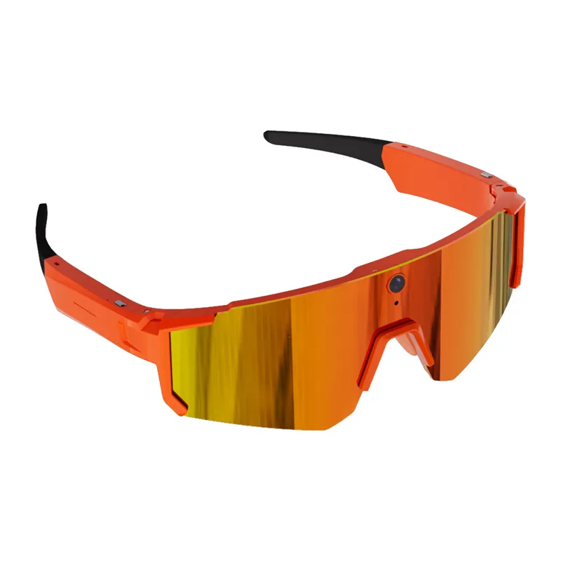 Sportowe Okulary COLMI V06 AI Z Kamerą 2K I AI - Pomarańczowe