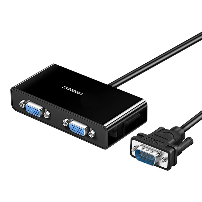 Rozdzielacz Wideo UGREEN 40254 VGA Na 2X VGA 1m - Srebrny