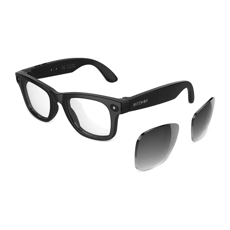 Inteligentne Okulary AI BLITZWOLF BW-AG1 Pro Z Wymiennymi Soczewkami