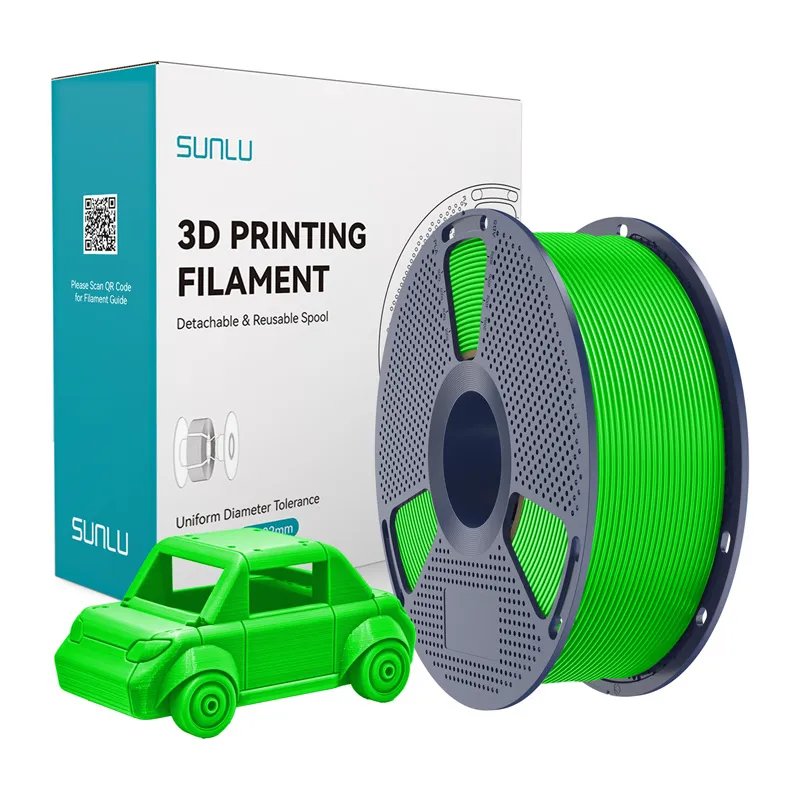 Filament SUNLU PETG 1.75mm 1kg - Zielony