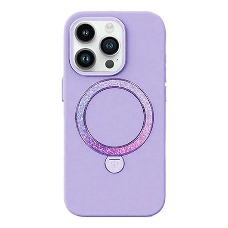 Etui JOYROOM Dancing Circle PN-15L2 Do IPhone 15 Pro - Fioletowe