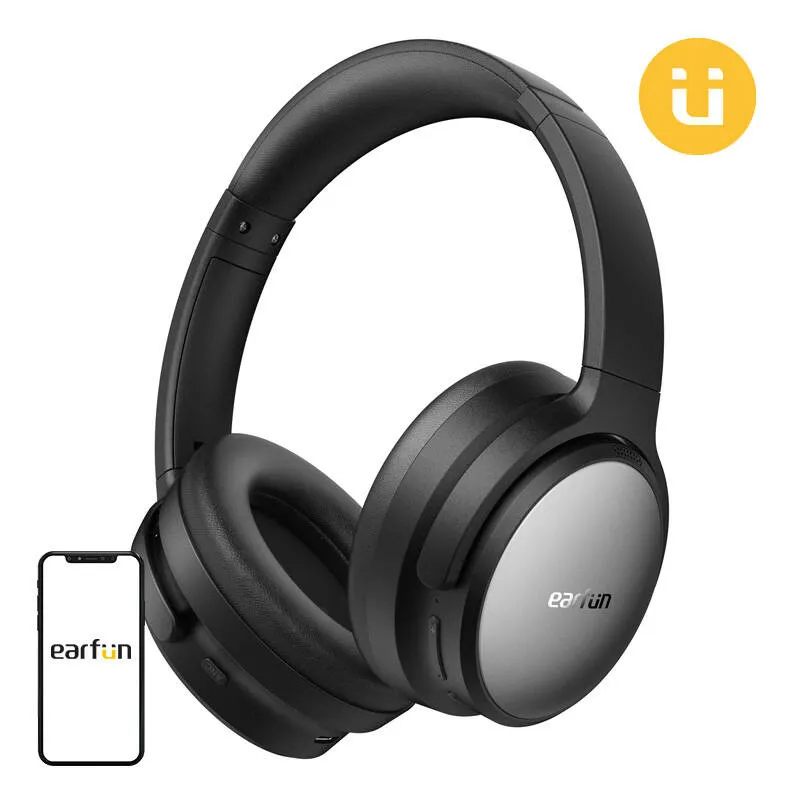 Słuchawki Nauszne EARFUN Tune Pro Bluetooth 5.4 ANC - Czarne