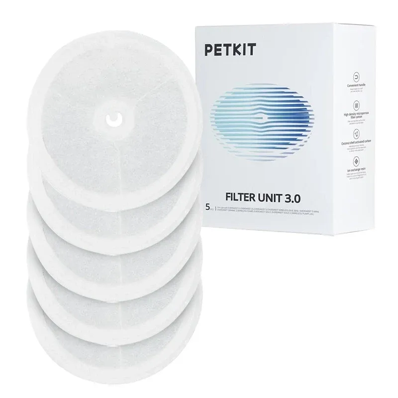 Filtry PETKIT Eversweet 5szt Do Fontanny - Wymienne