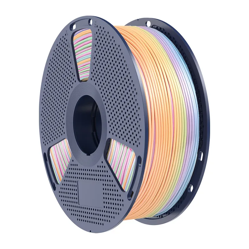 Filament SUNLU PLA+ Silk 1.75mm 1kg Do Druku 3D - Rainbow 04